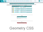 geometry CSS
