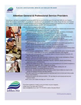 Click to get a PDF flyer - Service Professionals