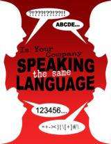 click to enlarge - photo by: Brandon Moore - Different departments and how they speak different languages. The back of the flyer would tell how adilas could help bring all of the pieces together.
