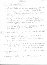 click to enlarge - photo by: Brandon Moore - Brainstorming on revamping the discount engine - page 3 of 7.