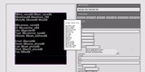 click to enlarge - photo by: Brandon Moore - Small screenshot showing how we are going to be handling dynamics and data driven labels. This is just a small sample for customers. This particular label is setup with a black background and white text. Just messing around.