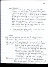click to enlarge - photo by: Brandon Moore - Page 2 of the original entry from 3/4/2015 about the progression of accounting and how adilas removes or helps with the gap between operations and accounting.