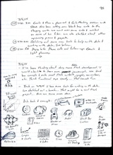 click to enlarge - photo by: Brandon Moore - Old entry from 3/6/2015 dealing with inputs, funnels, mixing tools, and outputs. Expanded ideas. Image 1 of 2.