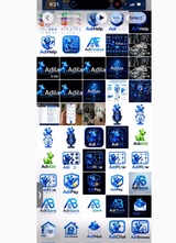 click to enlarge - photo by: Brandon Moore - Infographic from Andrew Brandt. Other Adi logos and variations including AdiMail, AdiAI, and Adi420.