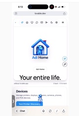 click to enlarge - photo by: Brandon Moore - Infographic from Andrew Brandt. Screen capture from Andrew's phone for AdiHome.
