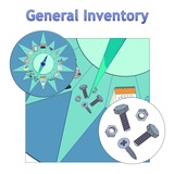 click to enlarge - photo by: Brandon Moore - Adilas Value Add-On Core Graphic by Abby Elkins. Zoomed in compass core with icons and title - Highlight on General Inventory Items - One of the main system players.