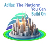 click to enlarge - photo by: Brandon Moore - Adilas Value Add-On Core Graphic by Abby Elkins. Imagine a floating city, where each building is a different business vertical. The city is built on the adilas transactional core and other value add-on core pieces. It becomes a platform you can build on.