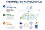 click to enlarge - photo by: Brandon Moore - Time: The foundation, wrapper, and glue. Version 3 - better balance - slightly bigger graphics.