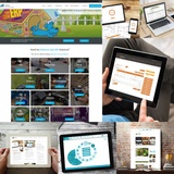 click to enlarge - photo by: Brandon Moore - Collage of adilas systems and screenshots. Most of these screenshots came from Russell and his portfolio site.