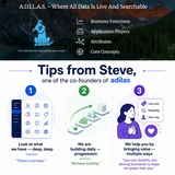 click to enlarge - photo by: Brandon Moore - Image - What we offer and the 3 main tips from Steve. 1. Look at what we have to offer. 2. We are building everyday. and 3. We bring value!