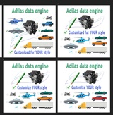 click to enlarge - photo by: Brandon Moore - Concept art from Abby. Working on the adilas data engine and being able to take that engine and customize it for you and your style. Skin your engine, build your world!