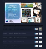 click to enlarge - photo by: Brandon Moore - Playing with the new documentation tool that Abby, Russell, and I have been working on. This is dark mode sample of the adilas mini pitch.