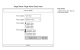 click to enlarge - photo by: Brandon Moore - Small sample template - ready for reuse with simple layouts and form control pieces.