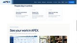 click to enlarge - photo by: Brandon Moore - APEX by adilas - Screenshot 16 of 21 - People stay in control. Show the work behind the answer. Respect the environment. Make the next step deliberate. See your work in APEX.