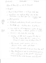 click to enlarge - photo by: Brandon Moore - Notes from day 4 - Steve and Shari O. going over backend office and intro to financials. Page 4 of 6.