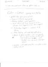 click to enlarge - photo by: Brandon Moore - Notes from day 3 - Calvin Chipman's demo on GMext Pro - group mass texting.