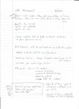 click to enlarge - photo by: Brandon Moore - Brainstorming notes on how we could configure adilas to work with an Assisted Living Center. Page 1 of 2.