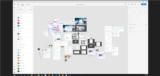 click to enlarge - photo by: Brandon Moore - Adobe XD canvas for one of the projects that Russell is working on.