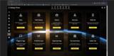 click to enlarge - photo by: Brandon Moore - This is the reports homepage with a world or space type background. It makes it look pretty cool.