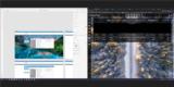 click to enlarge - photo by: Brandon Moore - This screenshot was just as a contrast between what we are planning, internally inside the system, vs what we are planning for the new camp adilas project. Left side is the internal classic homepage and right side is new code for the camp adilas project.