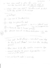click to enlarge - photo by: Brandon Moore - Notes from a meeting with Brandon, Steve, and Jonathan Johnson from Epic Enterprises Consulting. Page 3 of 4.