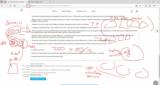 click to enlarge - photo by: Brandon Moore - Some rough sketches from a meeting between Steve and Brandon - talking about a way to setup and manage a testing account type scenario with some of our bigger clients.