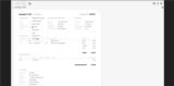 click to enlarge - photo by: Brandon Moore - Small screenshot of an invoice with a drop-down menu showing options for other things and/or tasks that could be performed on this invoice. Basically, hidden sub navigation and options.