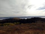click to enlarge - photo by: Brandon Moore - The Bear 100 mile race goes from Logan, UT to Bear Lake, ID. When the runners see the lake, they know that they are getting close (ish). Beautiful vistas throughout the entire race course. Fall colors, clouds, mountains, trees, and hopefully good weather.