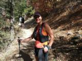 click to enlarge - photo by: Brandon Moore - Both men and women run and push each other the whole way through the 100 mile course.