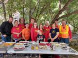 click to enlarge - photo by: Brandon Moore - Hundreds and hundreds of volunteers help with the Bear 100 race each year. You have aid station workers, medics, HAM radio folk, course flaggers, pacers, crew members, runners, family, and friends. Great mix of awesome people.