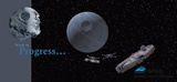 click to enlarge - photo by: Brandon Moore - Not everyone is a Star Wars fan, but this is the Death Star. The rebels are trying to take it down before it destroys tons of different worlds. The analogy is that adilas is not yet finished, like the Death Star. We have a vision but it still needs work.
