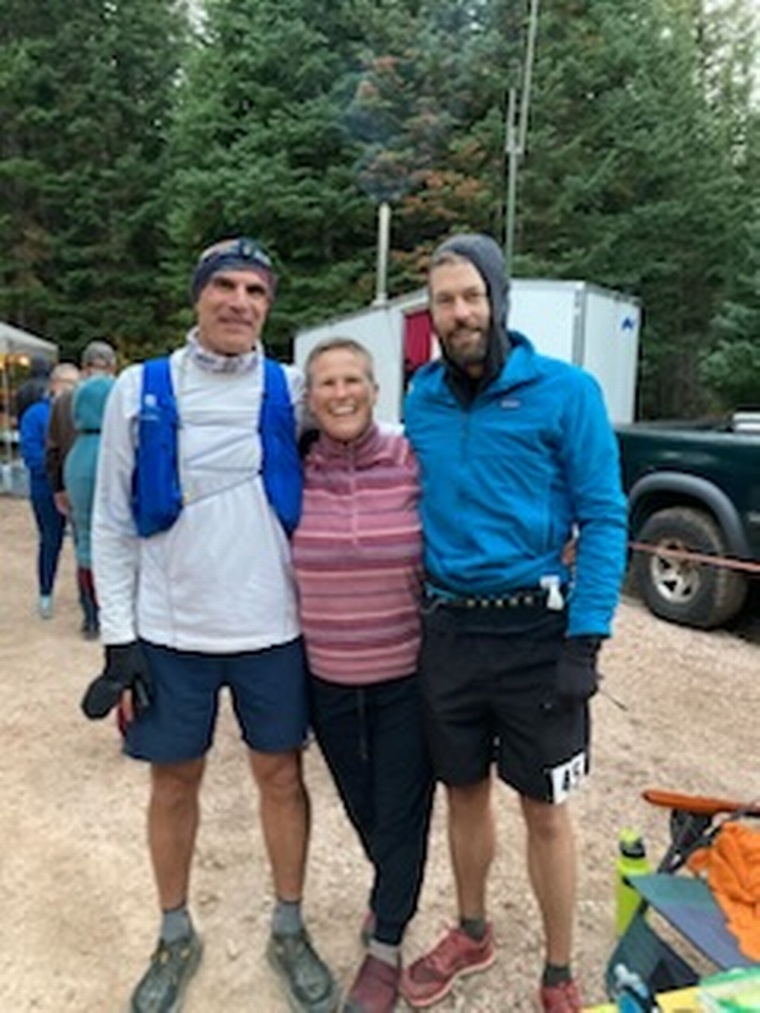 click to enlarge - photo by: Bear 100 Runner Support - Tony Grovr Aid st