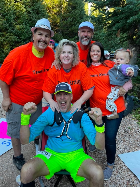 click to enlarge - photo by: Bear 100 Runner Support - 