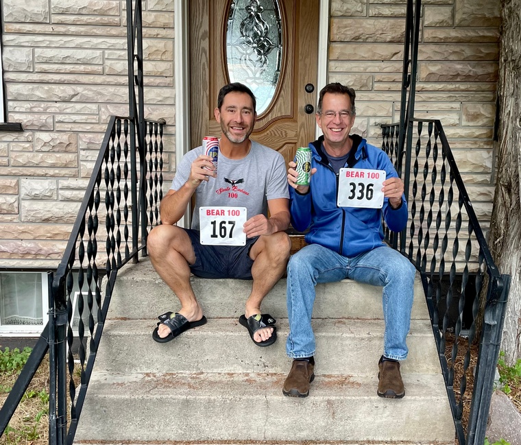 click to enlarge - photo by: Bear 100 Runner Support - 