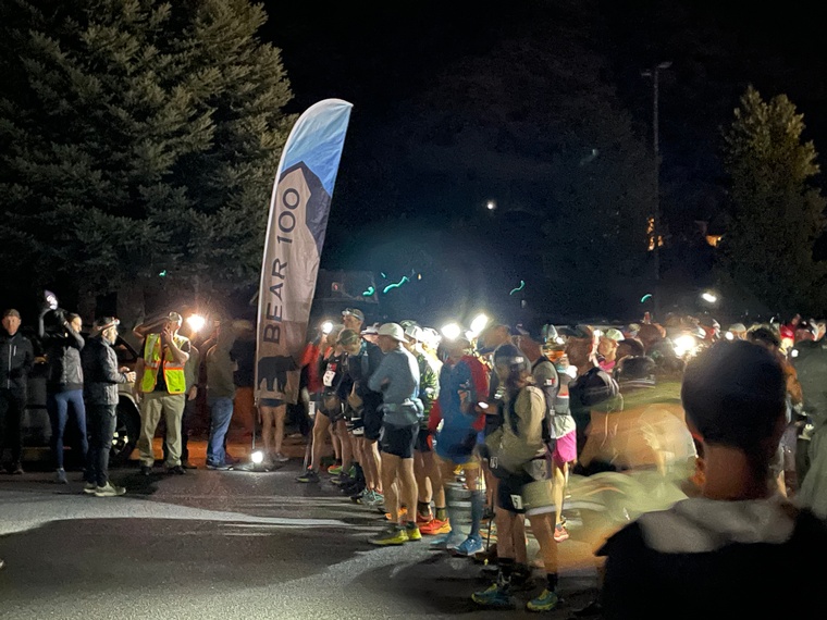 click to enlarge - photo by: Bear 100 Runner Support - 